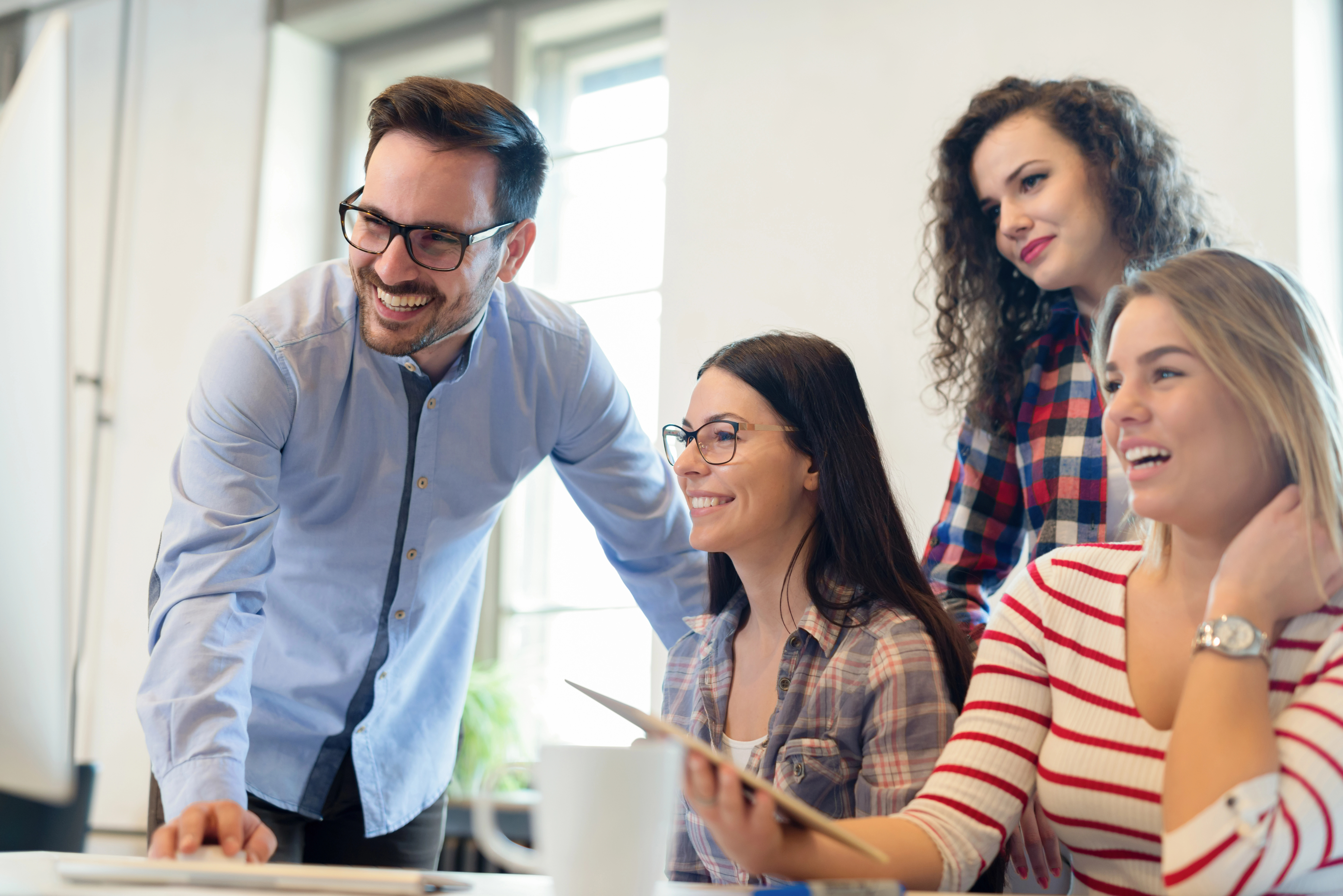 Team im Büro